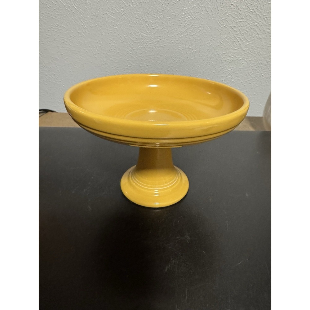 Vintage Fiesta Yellow Compote HLC